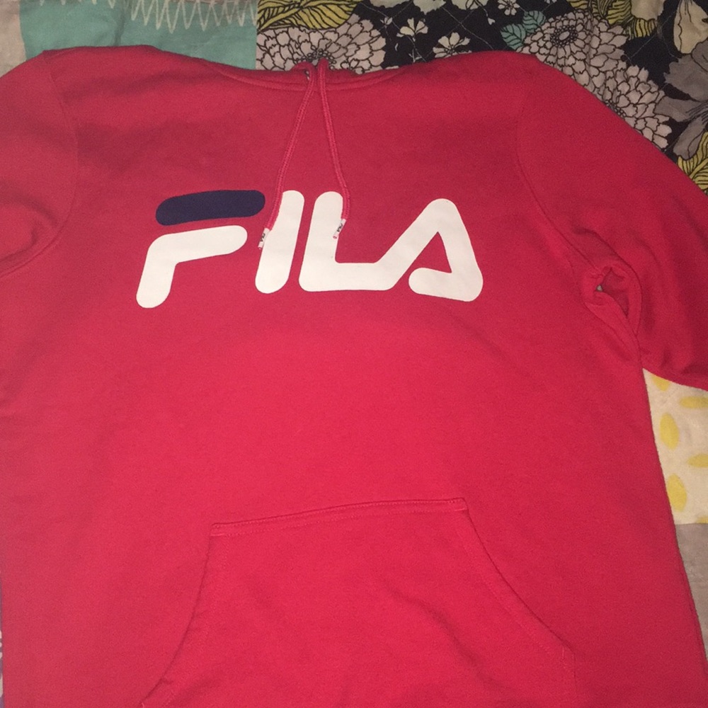 Fila red pullover